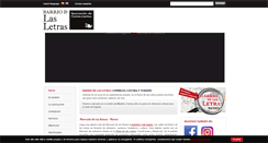 Desktop Screenshot of barrioletras.com